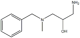 1-amino-3-[benzyl(methyl)amino]propan-2-ol Struktur