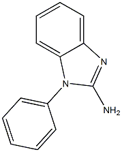 1-phenyl-1H-1,3-benzodiazol-2-amine Struktur