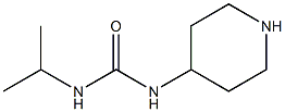 1-piperidin-4-yl-3-propan-2-ylurea Struktur