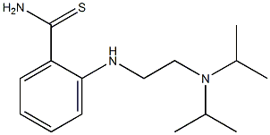 2-({2-[bis(propan-2-yl)amino]ethyl}amino)benzene-1-carbothioamide Struktur