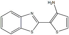 2-(1,3-benzothiazol-2-yl)thien-3-ylamine Struktur