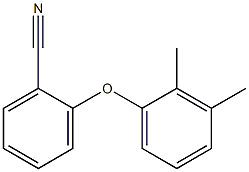 2-(2,3-dimethylphenoxy)benzonitrile Struktur