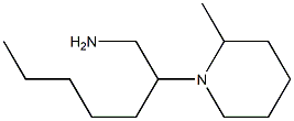 2-(2-methylpiperidin-1-yl)heptan-1-amine Struktur