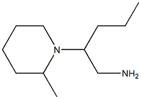 2-(2-methylpiperidin-1-yl)pentan-1-amine Struktur