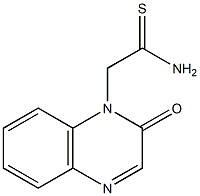 2-(2-oxoquinoxalin-1(2H)-yl)ethanethioamide Struktur