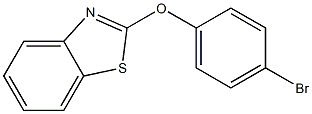 2-(4-bromophenoxy)-1,3-benzothiazole Struktur