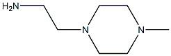 2-(4-methylpiperazin-1-yl)ethan-1-amine Struktur