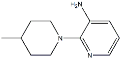 2-(4-methylpiperidin-1-yl)pyridin-3-amine Struktur