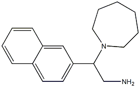 2-(azepan-1-yl)-2-(naphthalen-2-yl)ethan-1-amine Struktur