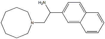 2-(azocan-1-yl)-1-(naphthalen-2-yl)ethan-1-amine Struktur