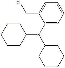 2-(chloromethyl)-N,N-dicyclohexylaniline Struktur