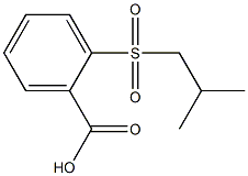 2-(isobutylsulfonyl)benzoic acid Struktur