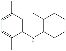 2,5-dimethyl-N-(2-methylcyclohexyl)aniline Struktur