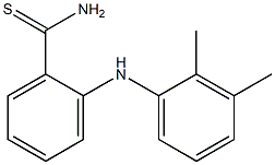 2-[(2,3-dimethylphenyl)amino]benzene-1-carbothioamide Struktur