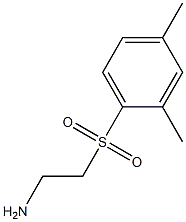 2-[(2,4-dimethylphenyl)sulfonyl]ethanamine Struktur