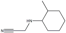 2-[(2-methylcyclohexyl)amino]acetonitrile Struktur