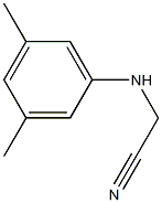 2-[(3,5-dimethylphenyl)amino]acetonitrile Struktur