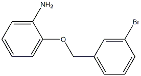 2-[(3-bromobenzyl)oxy]aniline Struktur