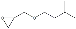 2-[(3-methylbutoxy)methyl]oxirane Struktur