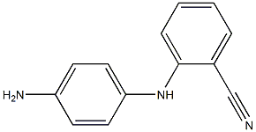 2-[(4-aminophenyl)amino]benzonitrile Struktur