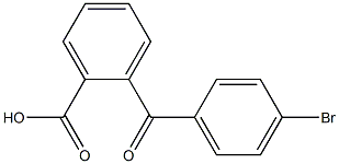 2-[(4-bromophenyl)carbonyl]benzoic acid Struktur