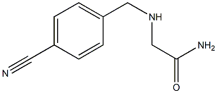 2-[(4-cyanobenzyl)amino]acetamide Struktur