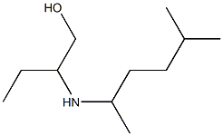 2-[(5-methylhexan-2-yl)amino]butan-1-ol Struktur