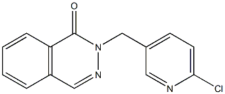 2-[(6-chloropyridin-3-yl)methyl]-1,2-dihydrophthalazin-1-one Struktur