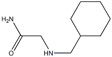 2-[(cyclohexylmethyl)amino]acetamide Struktur