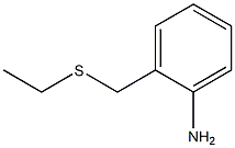 2-[(ethylsulfanyl)methyl]aniline Struktur