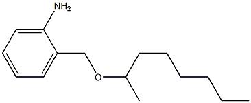 2-[(octan-2-yloxy)methyl]aniline Struktur