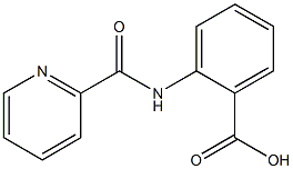 2-[(pyridin-2-ylcarbonyl)amino]benzoic acid Struktur