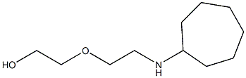 2-[2-(cycloheptylamino)ethoxy]ethan-1-ol Struktur