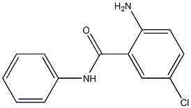 2-amino-5-chloro-N-phenylbenzamide Struktur