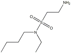 2-amino-N-butyl-N-ethylethanesulfonamide Struktur