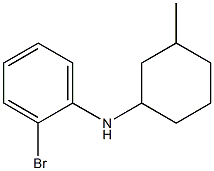 2-bromo-N-(3-methylcyclohexyl)aniline Struktur