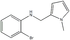 2-bromo-N-[(1-methyl-1H-pyrrol-2-yl)methyl]aniline Struktur