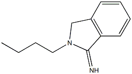 2-butyl-2,3-dihydro-1H-isoindol-1-imine Struktur