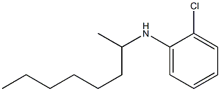 2-chloro-N-(octan-2-yl)aniline Struktur