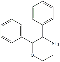 2-ethoxy-1,2-diphenylethan-1-amine Struktur