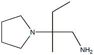 2-methyl-2-pyrrolidin-1-ylbutan-1-amine Struktur