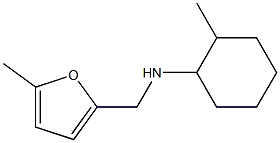 2-methyl-N-[(5-methylfuran-2-yl)methyl]cyclohexan-1-amine Struktur