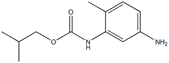 2-methylpropyl N-(5-amino-2-methylphenyl)carbamate Struktur