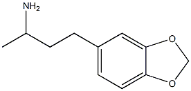 3-(1,3-benzodioxol-5-yl)-1-methylpropylamine Struktur