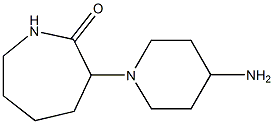 3-(4-aminopiperidin-1-yl)azepan-2-one Struktur