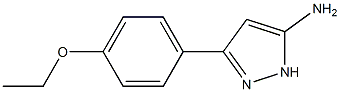 3-(4-ethoxyphenyl)-1H-pyrazol-5-amine Struktur