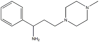 3-(4-methylpiperazin-1-yl)-1-phenylpropan-1-amine Struktur