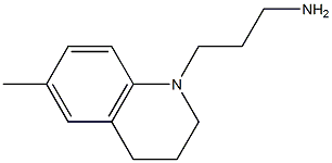 3-(6-methyl-3,4-dihydroquinolin-1(2H)-yl)propan-1-amine Struktur