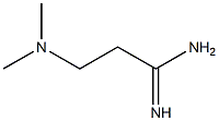 3-(dimethylamino)propanimidamide Struktur