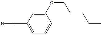 3-(pentyloxy)benzonitrile Struktur